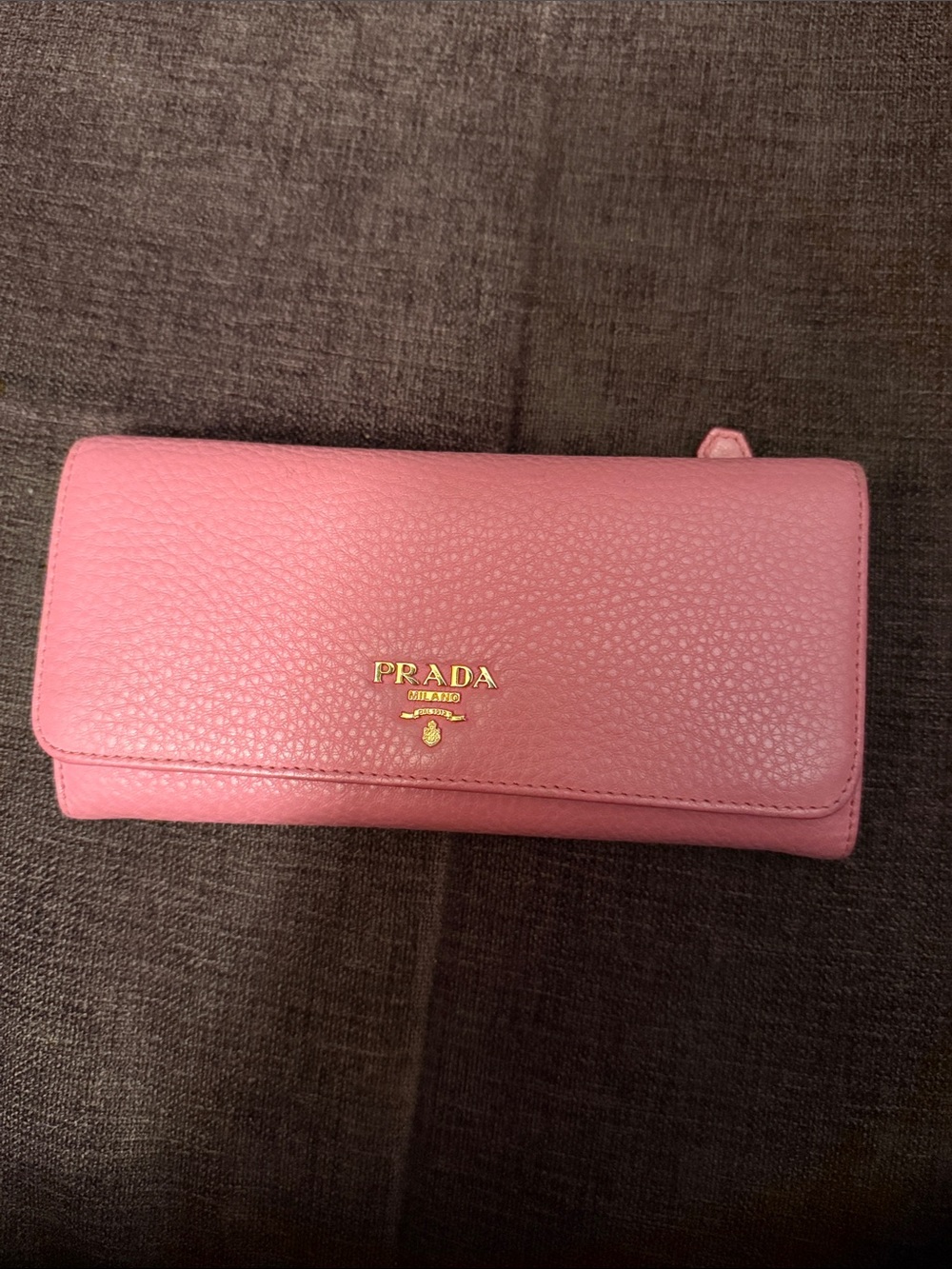 Prada Large Saffiano Wallet